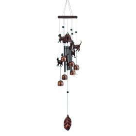 26 BRONZE CATS WIND CHIMES