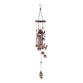 26 BRONZE DOGS WIND CHIMES