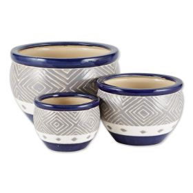 COBALT PLANTER TRIO