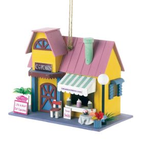 CUPCAKE BAKERY BIRDHOUSE