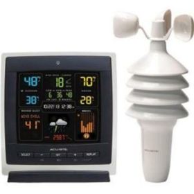 AcuRite Pro Color (Dark Theme) Weather Station with Wind Speed
