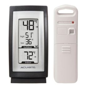 AcuRite Digital Thermometer with Indoor / Outdoor Temperature