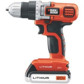 Black &amp; Decker 20V MAX Lithium Drill/Driver