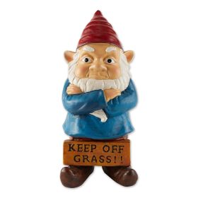 KEEP OFF GRASS GRUMPY GNOME