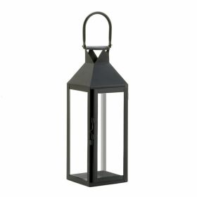 Gallery of Light Black Manhattan Candle Lantern