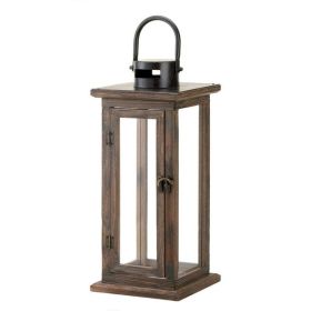 Gallery of Light Perfect Lodge Wooden Lantern