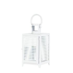 Gallery of Light White Horizon Lantern