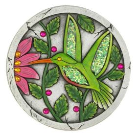 Summerfield Terrace Green Hummingbird Garden Stepping Stone