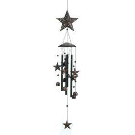 Summerfield Terrace 34" Bronze Stars Wind Chimes