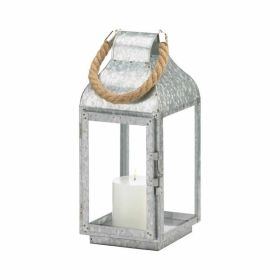 Gallery of Light Galvanized Farmhouse Lantern