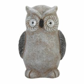 Summerfield Terrace Solar Owl Statue