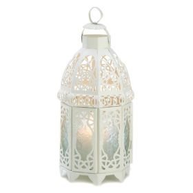 Gallery of Light White Lattice Lantern