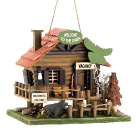 Songbird Valley Woodland Cabin Birdhouse