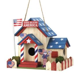 Songbird Valley Patriotic Birdhouse