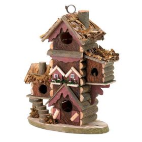 Songbird Valley Rustic Gingerbread Style Bird House