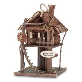 Songbird Valley Tree House Bird House Feeder