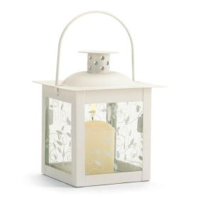 Gallery of Light Small White Lantern