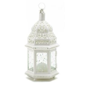 Gallery of Light White Moroccan Lantern