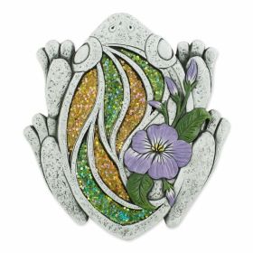 Accent Plus Glittering Frog Stepping Stone