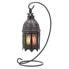 Gallery of Light Rainbow Moroccan Stand Lantern