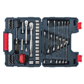 Crescent CTK70C 70-Piece 6- & 12-Point Standard SAE/Metric Mechanics Tool Set