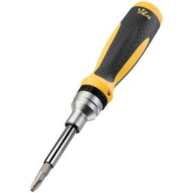 IDEAL 35-688 21-in-1 Twist-A-Nut Ratcheting Screwdriver