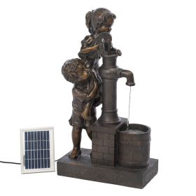 TEAMWORK SOLAR FOUNTAIN (INCL. PUMP)