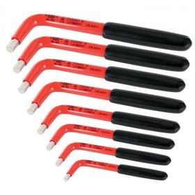 Wiha SAE Insulated Hex L-Key Set - 8 Piece Set