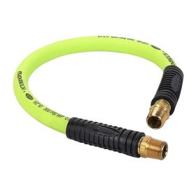 Flexzilla Whip Hose w/ Swivel 1/2in x 2ft 1/2in MNPT Swivel x 1/2in MNPT Fittings