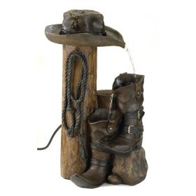 WILD WESTERN WATER FOUNTAIN (PUMP INCL.)